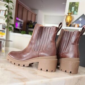 Target Brown Ankle Booties